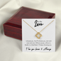 To My Love | I Choose You | Valentines Day, Birthday, Anniversary Gift