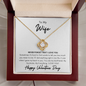 To My Wife | Never Forget That I Love You | Valentines Day, Birthday, Anniversary Gift